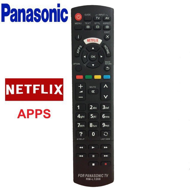 Khiển panasonic smart tv 1268