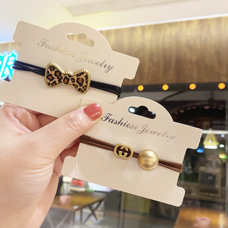 Dây buộc tóc dạng gucci và nơ xinh xắn hàn quốc