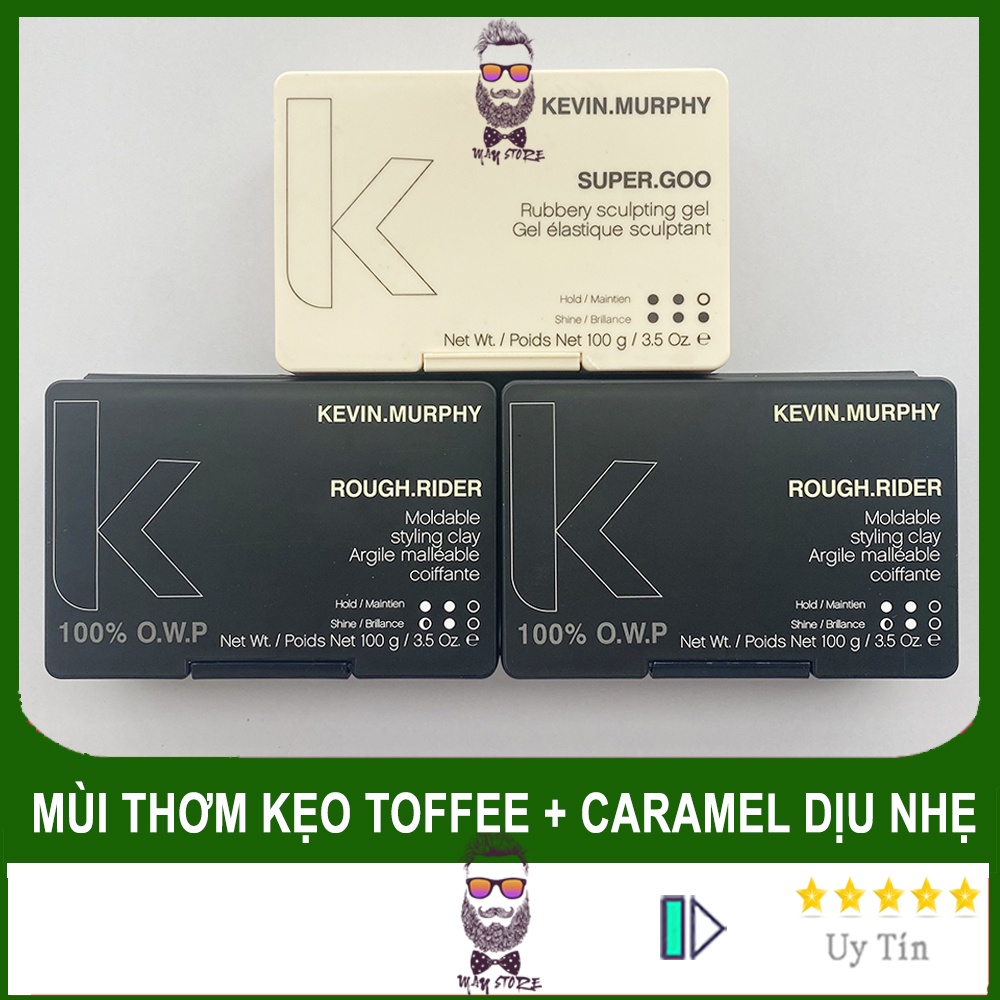 Sáp vuốt tóc nam cao cấp kevin murphy rough ride - 100gram