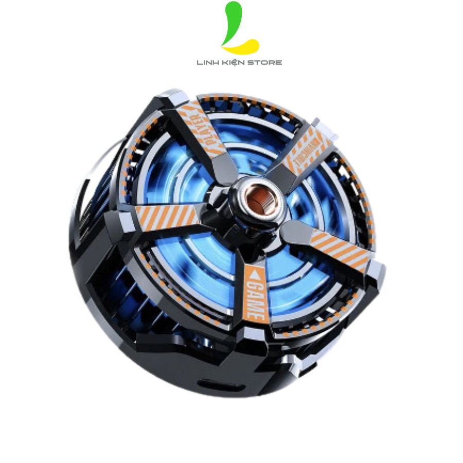 Quạt tản nhiệt điện thoại Sò Lạnh Memo CXA3 - Quạt hạ nhiệt có đèn LED Gaming và nam châm từ tính si