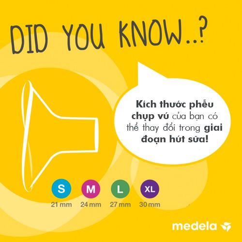 Phụ kiện máy hút sữa Medela phễu Flex1chiếc-hợp với mọi hình dạng bầu ngực