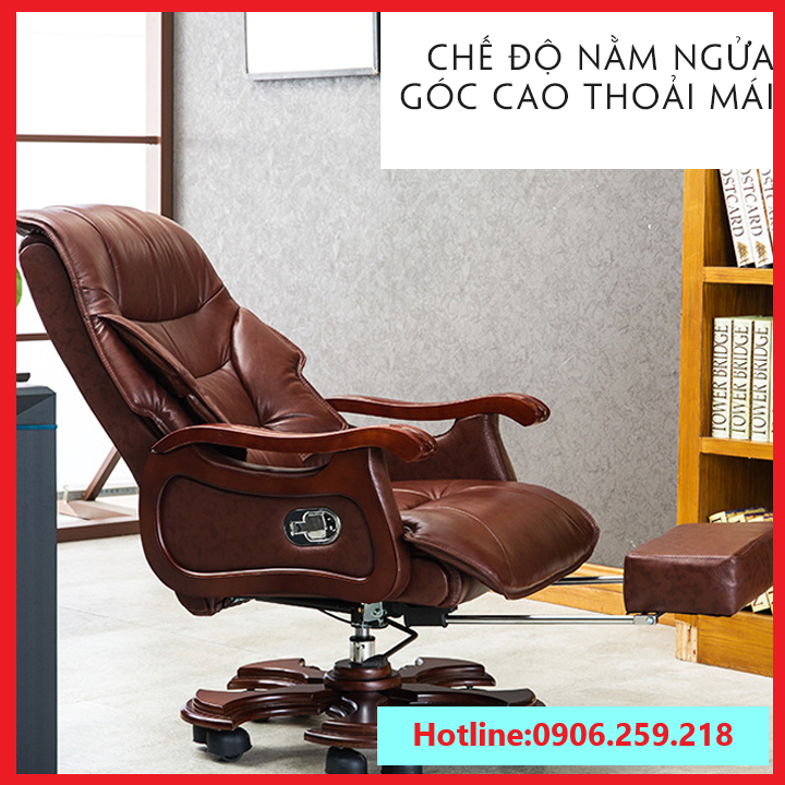 Ghế Chủ Tịch- Ghế Lãnh Đạo Cao Cấp- Ghế Văn Phòng Kèm Massage Lưng Màu Đen, Xavia