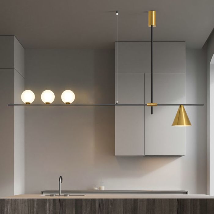 Đèn thả NATRIS cao cấp, hiện đại trang trí nhà cửa đẳng cấp, sang trọng - kèm bóng LED chuyên dụng.