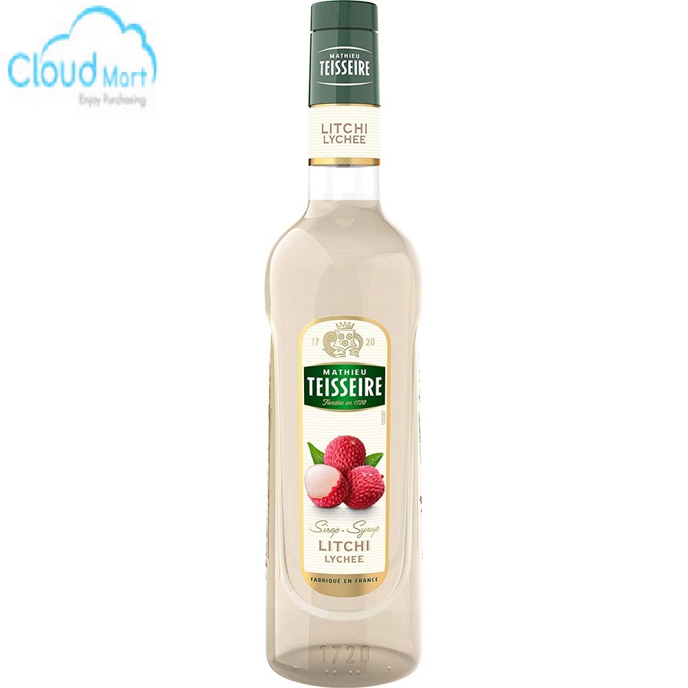 Syrup Teisseire Lychee (Vải) 700ml -  Nguyên liệu pha chế - Cloud Mart