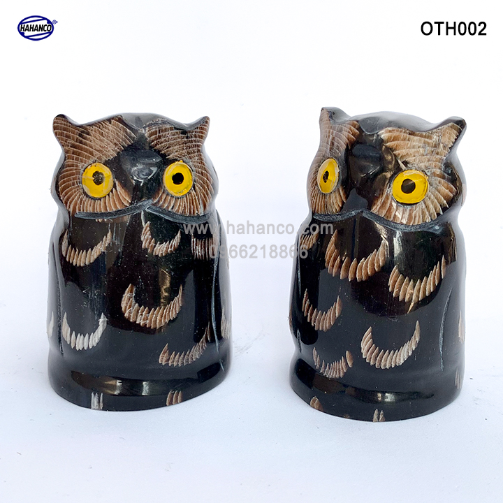 Cú mèo bằng sừng /biểu tượng của Nhật Bản - mang lại may mắn, thịnh vượng, nhanh nhẹn (OTH002)