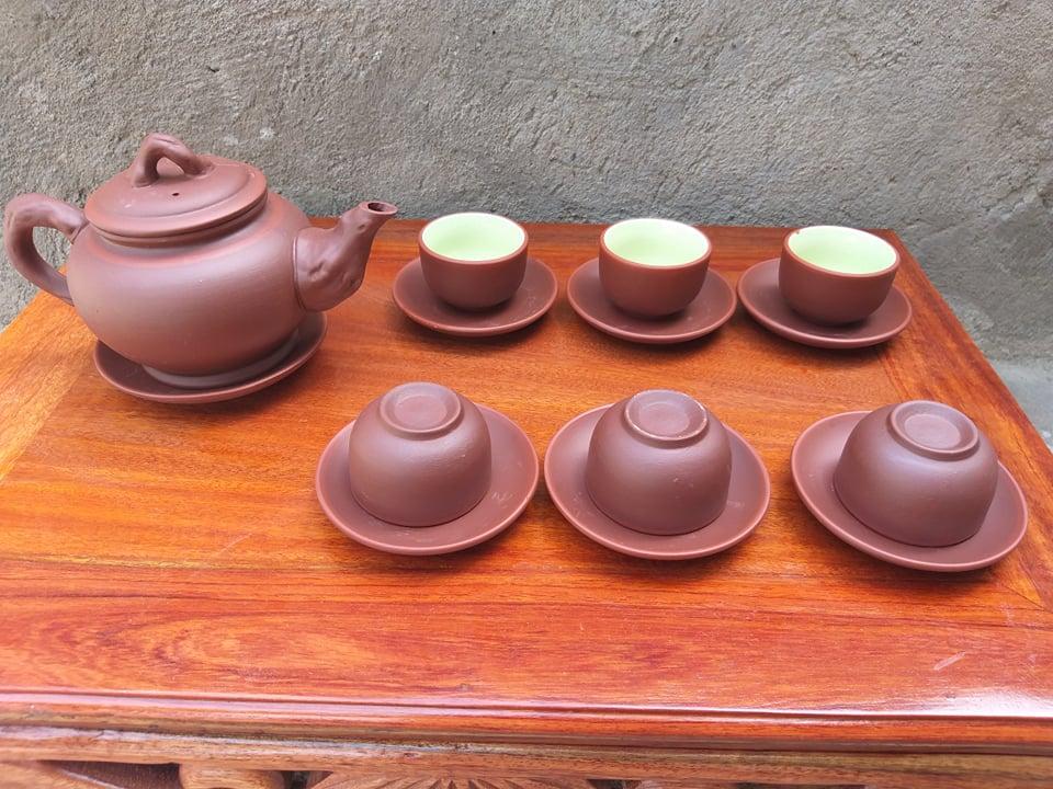 Bộ Ấm Trà Đất Tử Sa (Không Khay) - mẫu mới