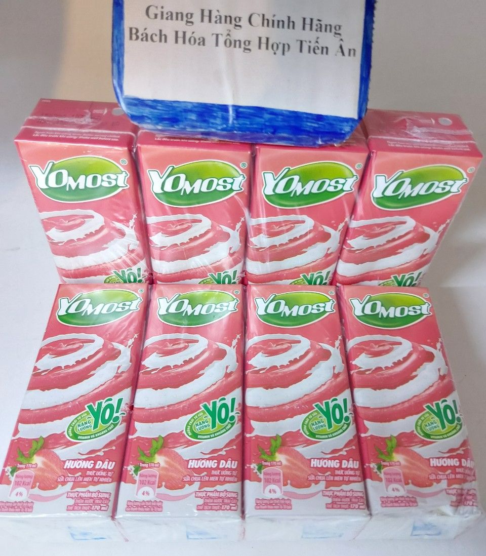 Combo 2 Lốc  sữa chua uống  YoMost 8 x 170ml