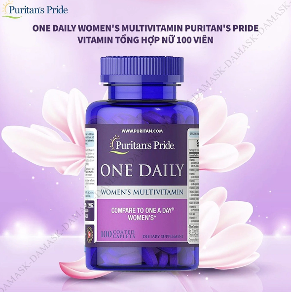 Vitamin tổng hợp cho Phụ Nữ Puritans Pride One Daily Womens Multivitamin