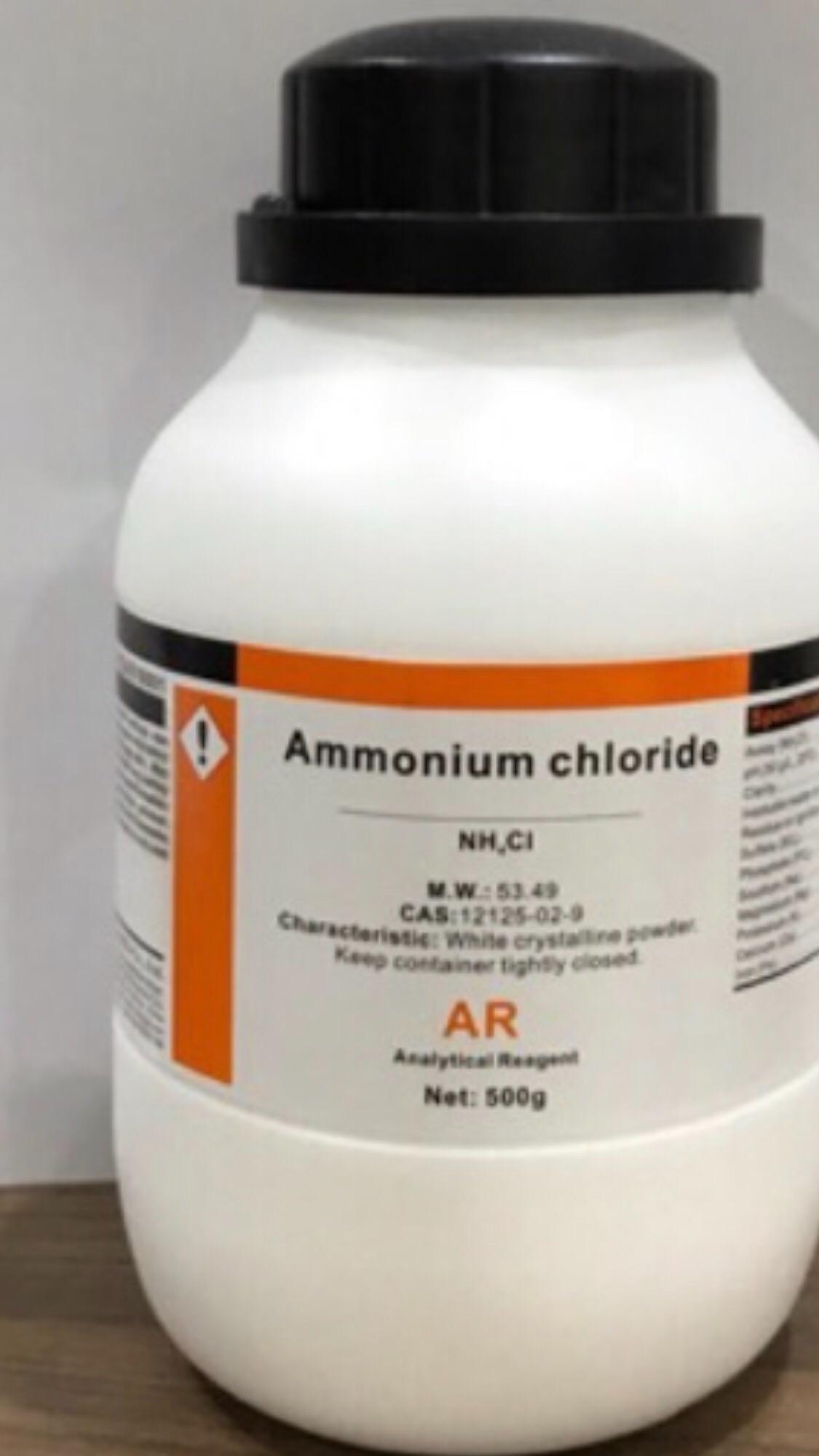 Muối Amoni clorua NH4Cl 500g Xilong TQ ammonium chloride Xilong