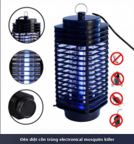 Đèn Diệt Côn Trùng Electronical Mosquito Killer An Toàn Thiết Kế Nhỏ Ngọn Tiện Dụng Đẹp Mắt Không Có Mùi Hóa Chất