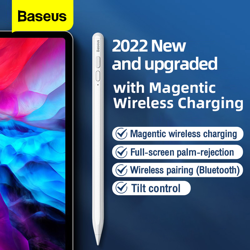 Cho Apple Pencil Bút Cảm Ứng Thông Minh Chống Nhầm Lẫn iPad Pro 12.9 11 Air Mini 2021 2020, Cho Máy Tính Bảng Điện Thoại Thông Minh Với Bút Stylus