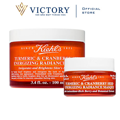 Mặt Nạ Nghệ KIEHLS giúp trắng da giảm mụn mờ thâm nám cấp ẩm phục hồi chống oxy hóa 14ml