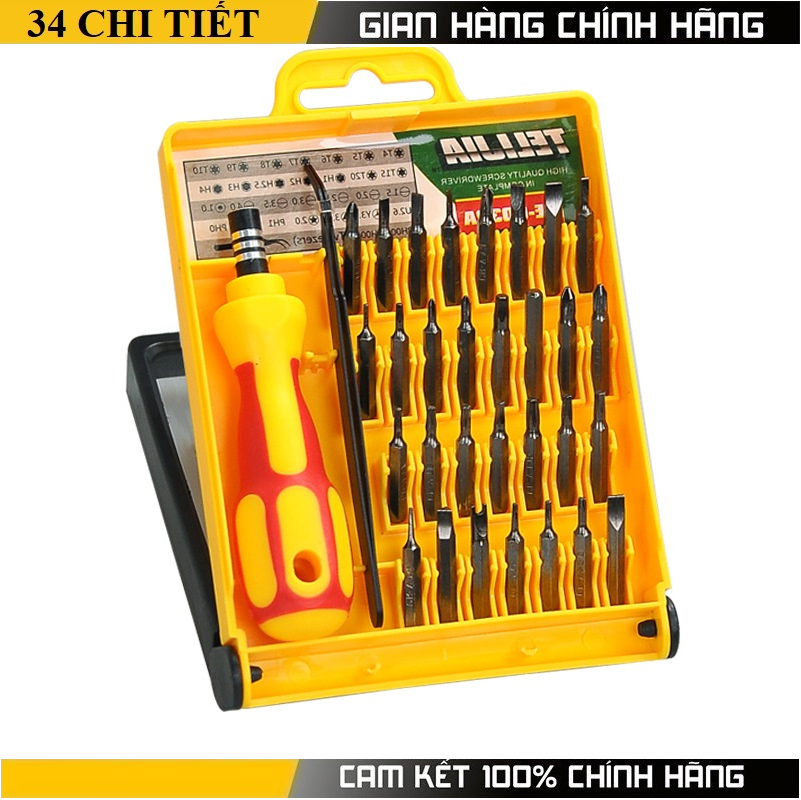 Bộ tô vít sửa chữa điện thoại 34 trong 1