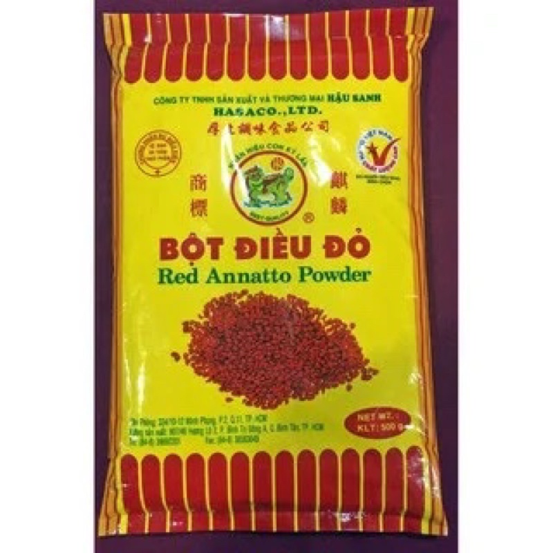 Bột điều đỏ hậu sanh 500g