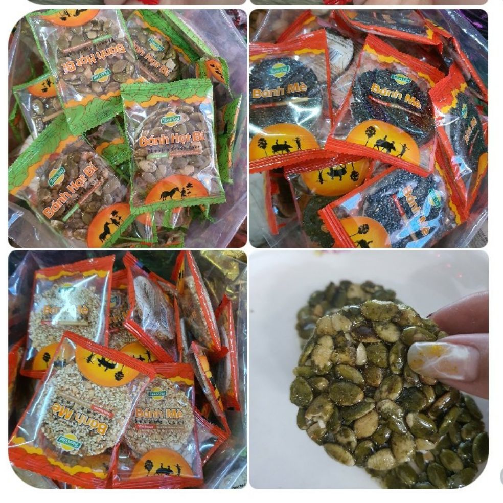 Bánh mè trắng +đen 500g