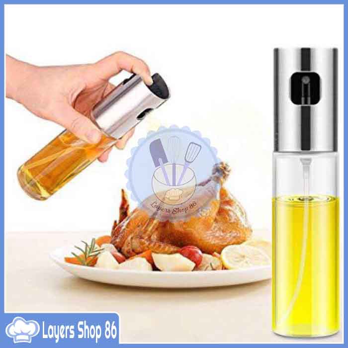 Bình xịt dầu ăn, chai xịt dầu ăn Rapido trợ thủ cho nồi chiên không dầu