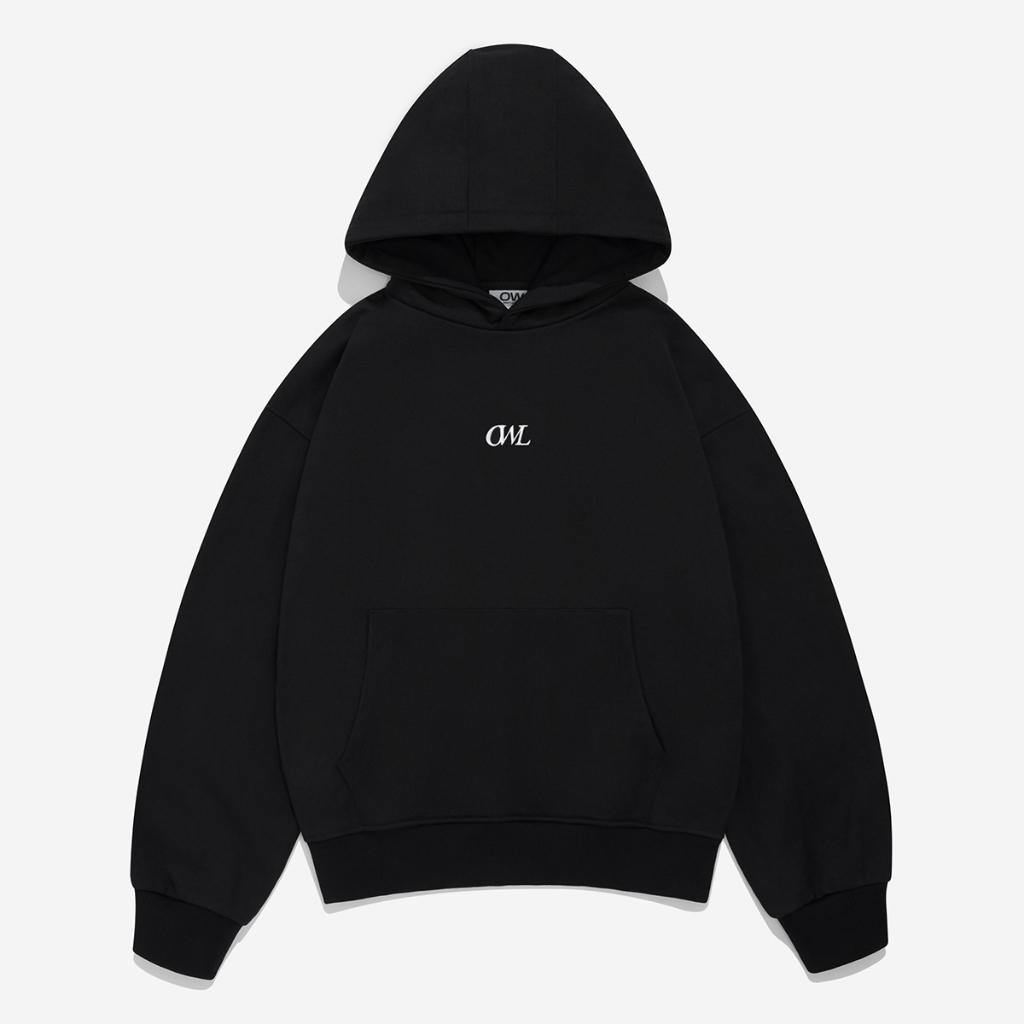 Áo Hoodie Owlbrand Minitypo/Black