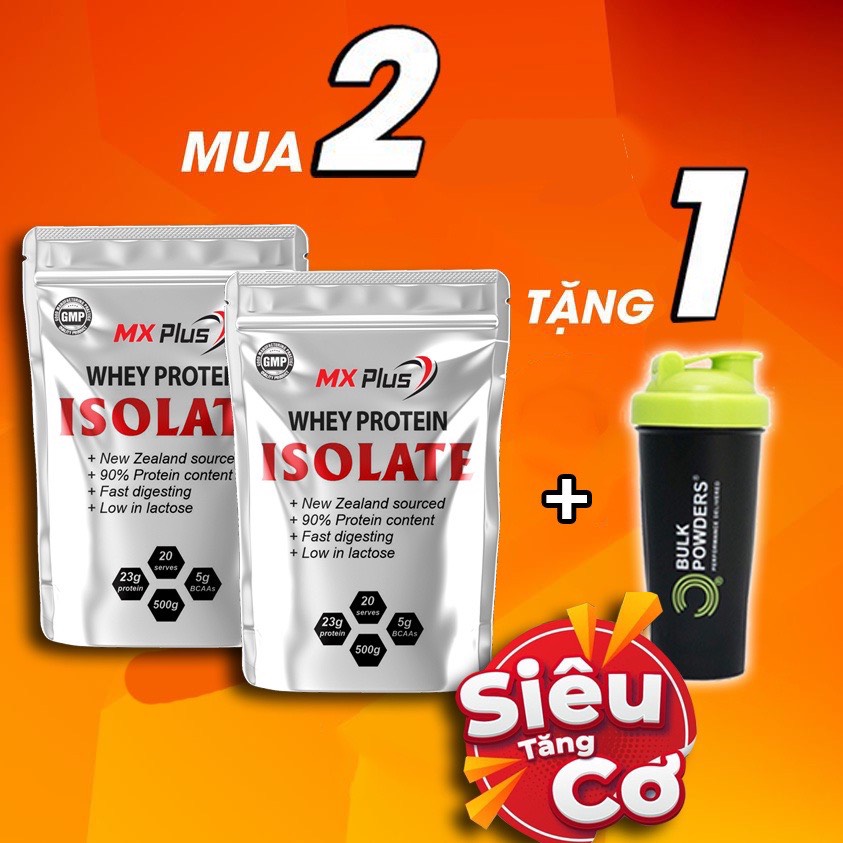 Whey Protein Isolate - tăng cơ giảm mỡ
