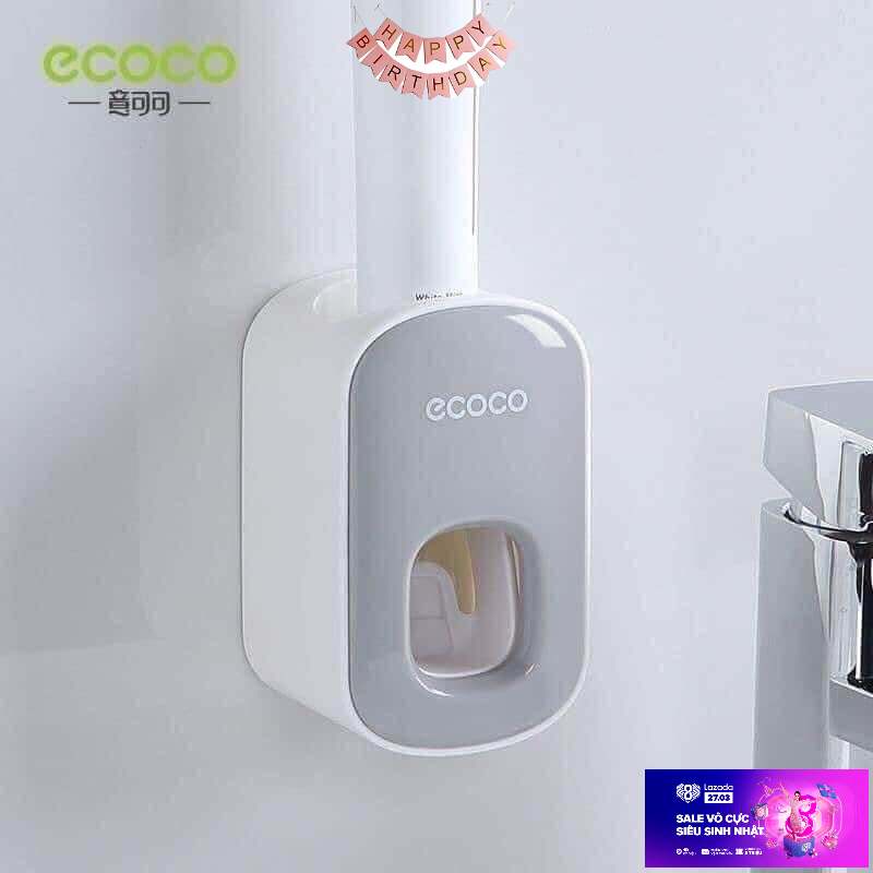 Nhả kem đánh răng ecoco đơn - kệ nhả kem tự động ecoco siêu sang đảm bảo bền đẹp
