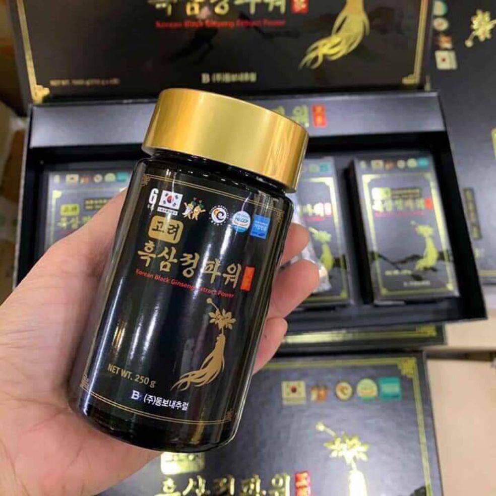 CAO HẮC SÂM HÀN QUỐC 250G X 4 LỌ