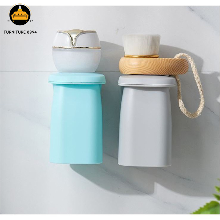 Cốc súc miệng đánh răng gắn tường
