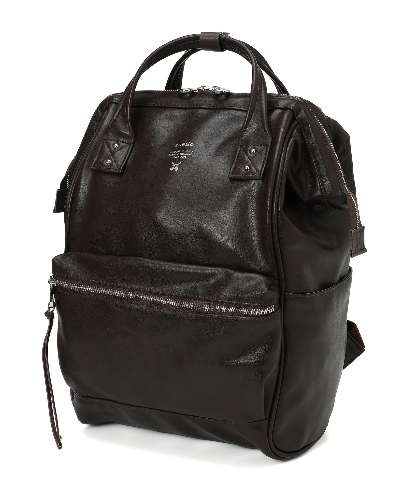 Balo ANELLO giả da cao cấp cỡ vừa AT-B1519