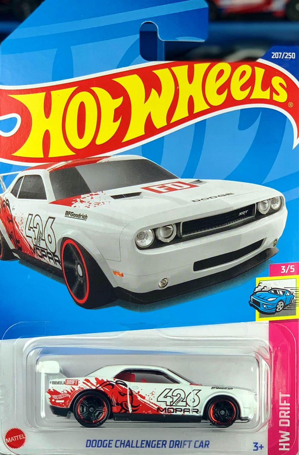 Hotwheels- Dodge Challenger Drift car