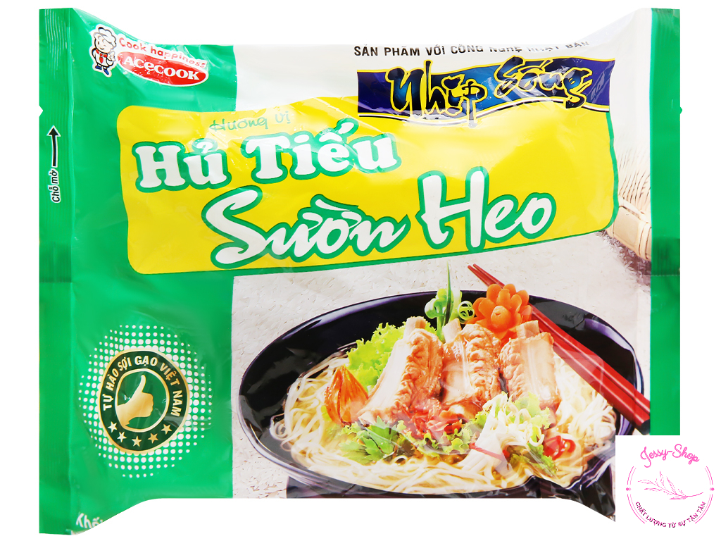 Combo 5 gói hủ tíu sườn heo 70g