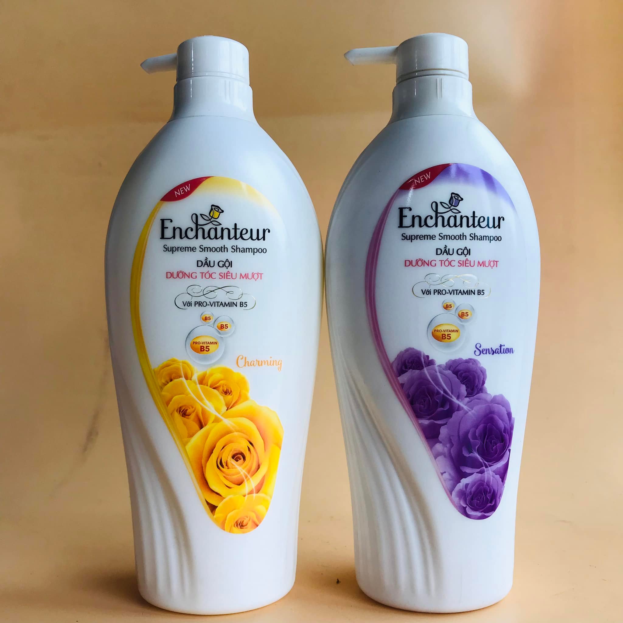 Dầu gội dưỡng tóc siêu mượt Enchanteur 650g