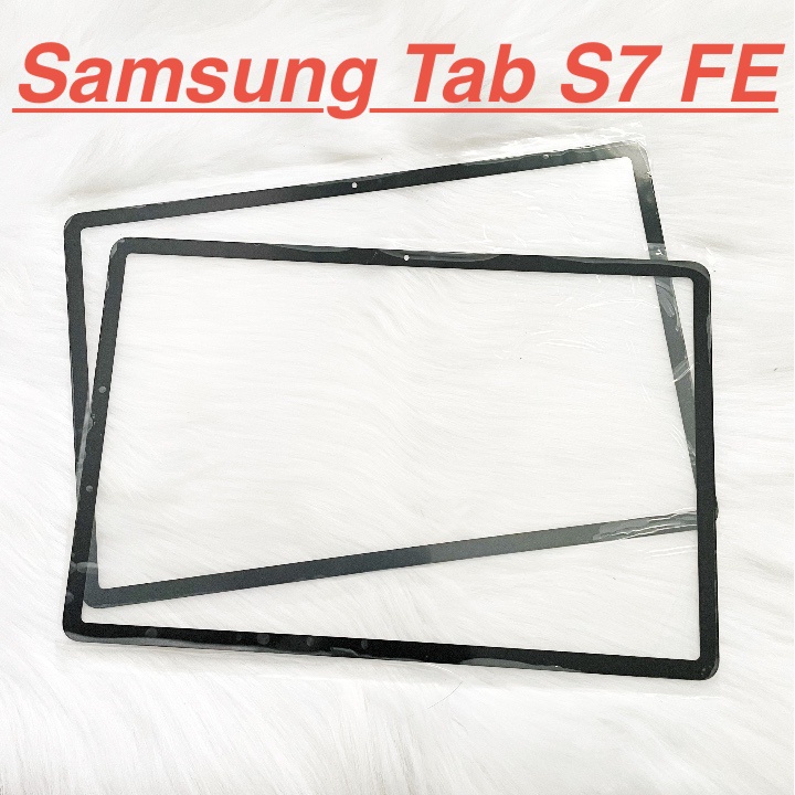 Mặt kính màn hình samsung tab s7 fe sm-t735 dành để thay thế màn hình, ép kính linh kiện thay thế