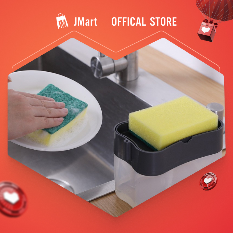 Hộp đựng nước rửa chén, hộp đựng dung dịch, xà phòng tiện dụng