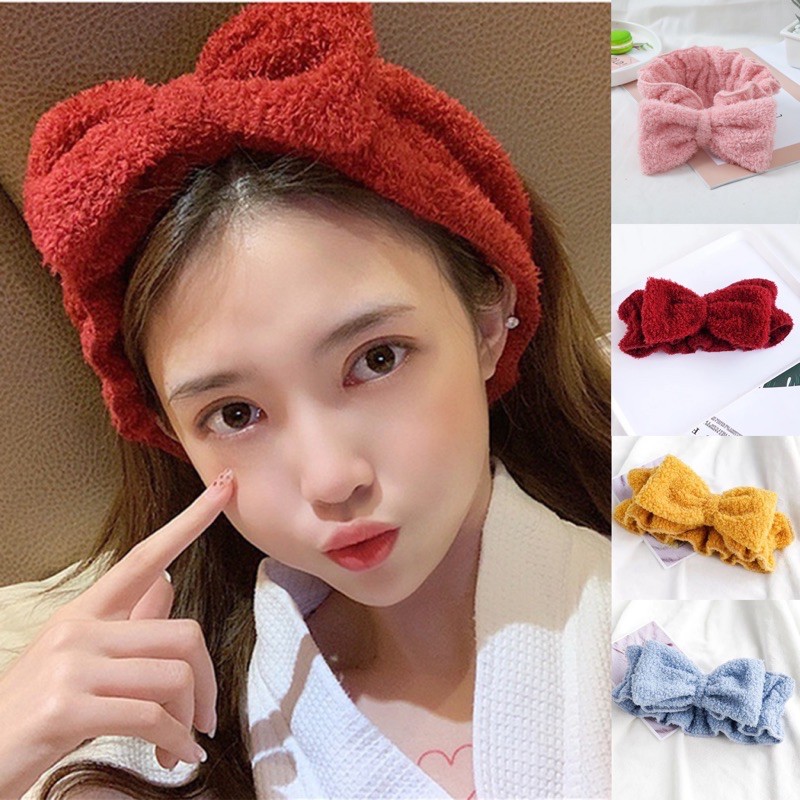 [HCM]Băng đô bờm nơ bèo tiểu thư siêu xinh