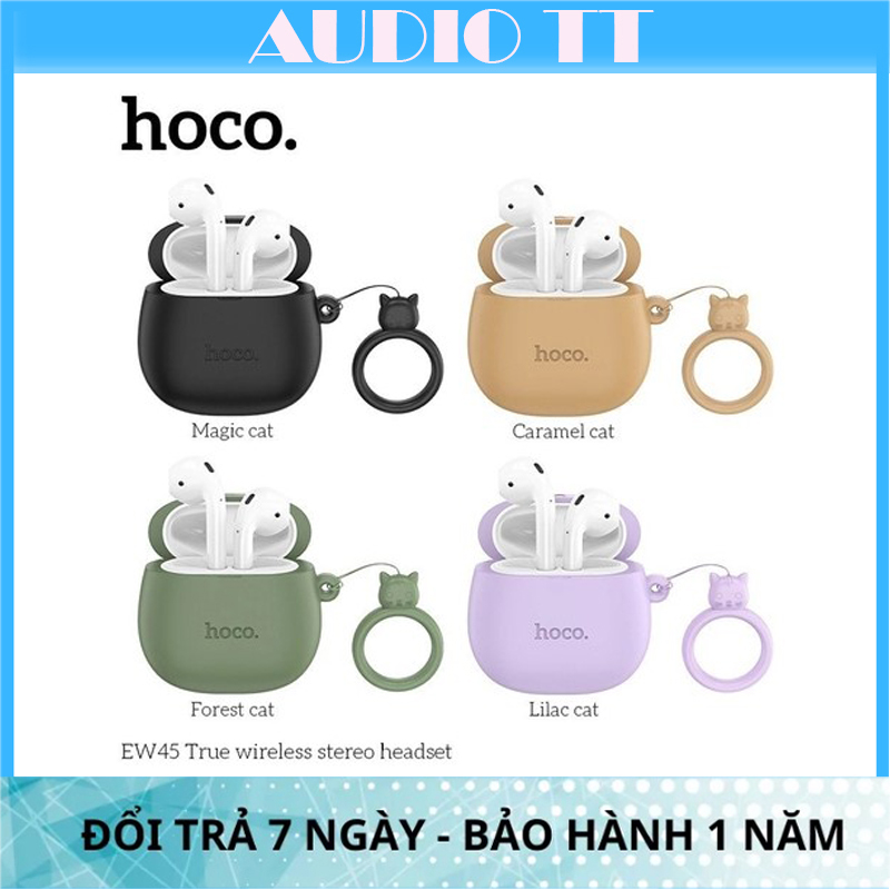 Tai nghe bluetooth true wireless v5.3 hoco ew45 35mah/350mah.bảo hành uy tín tại shop tt