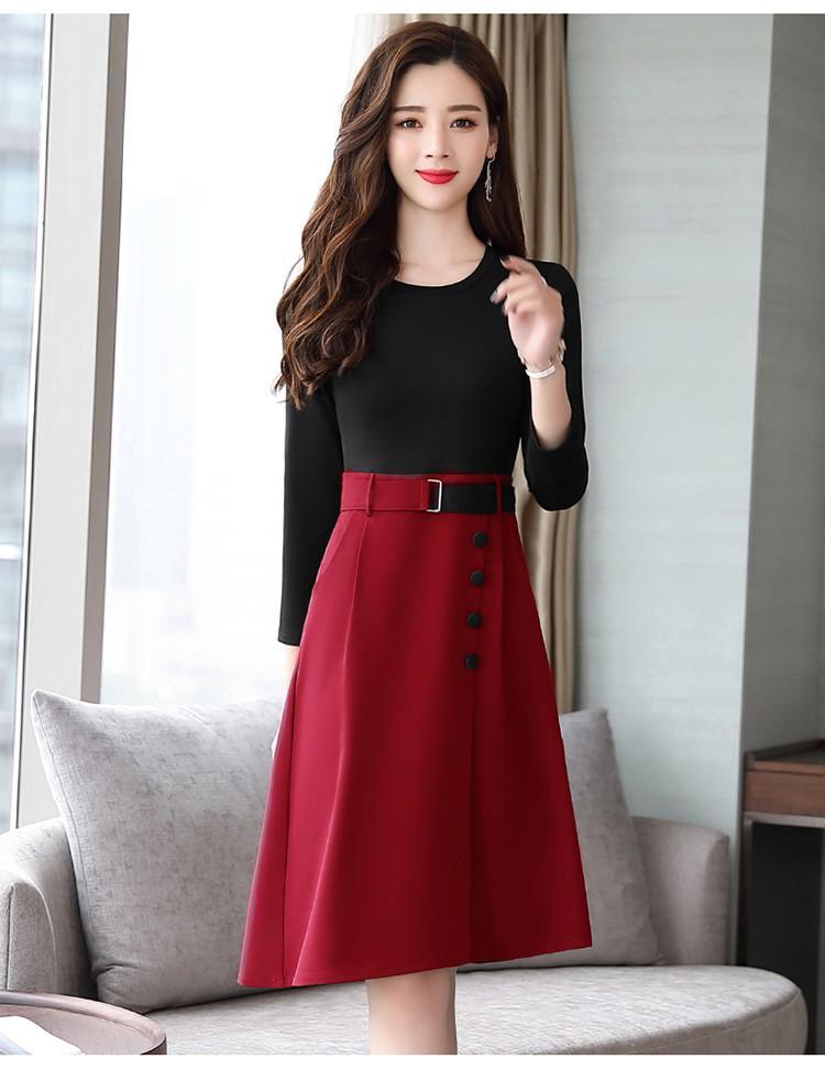 [HCM]CHÂN VÁY XẾP LY PHỐI NÚT SILA