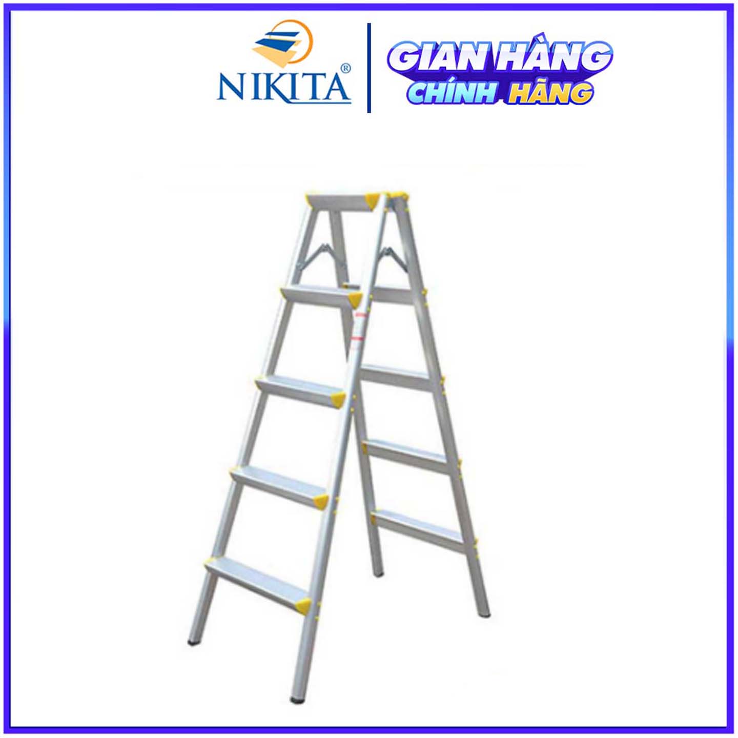 Thang nhôm gia đình R05 5 bậc - Hàng phân phối