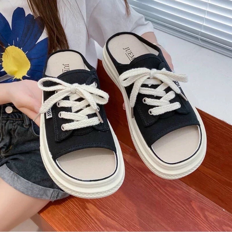 Giày thể thao nữ độn đế tăng chiều cao