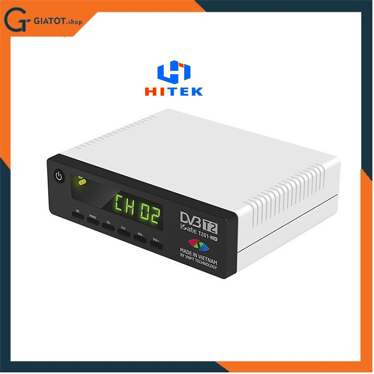 Đầu thu kỹ thuật số dvb t201 hd vnpt technology hàng chính hãng