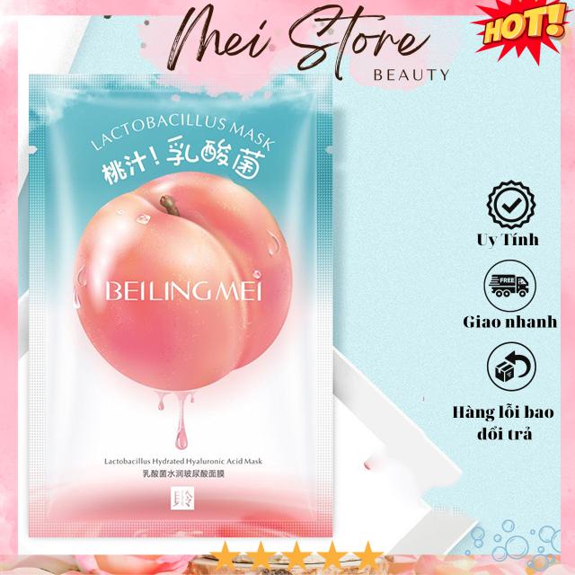 [GIẢM 5% ĐƠN 129K][HCM]Mặt nạ chiết xuất quả đào Beilingmei