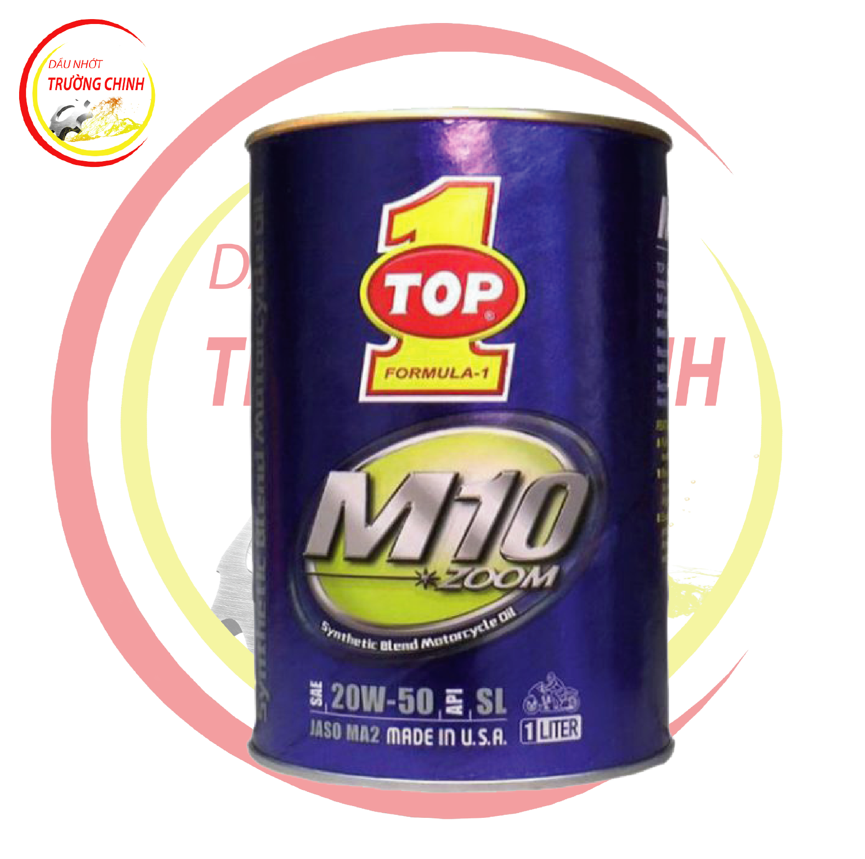 Nhớt Top 1 M10 Zoom 20W50  dành cho xe số