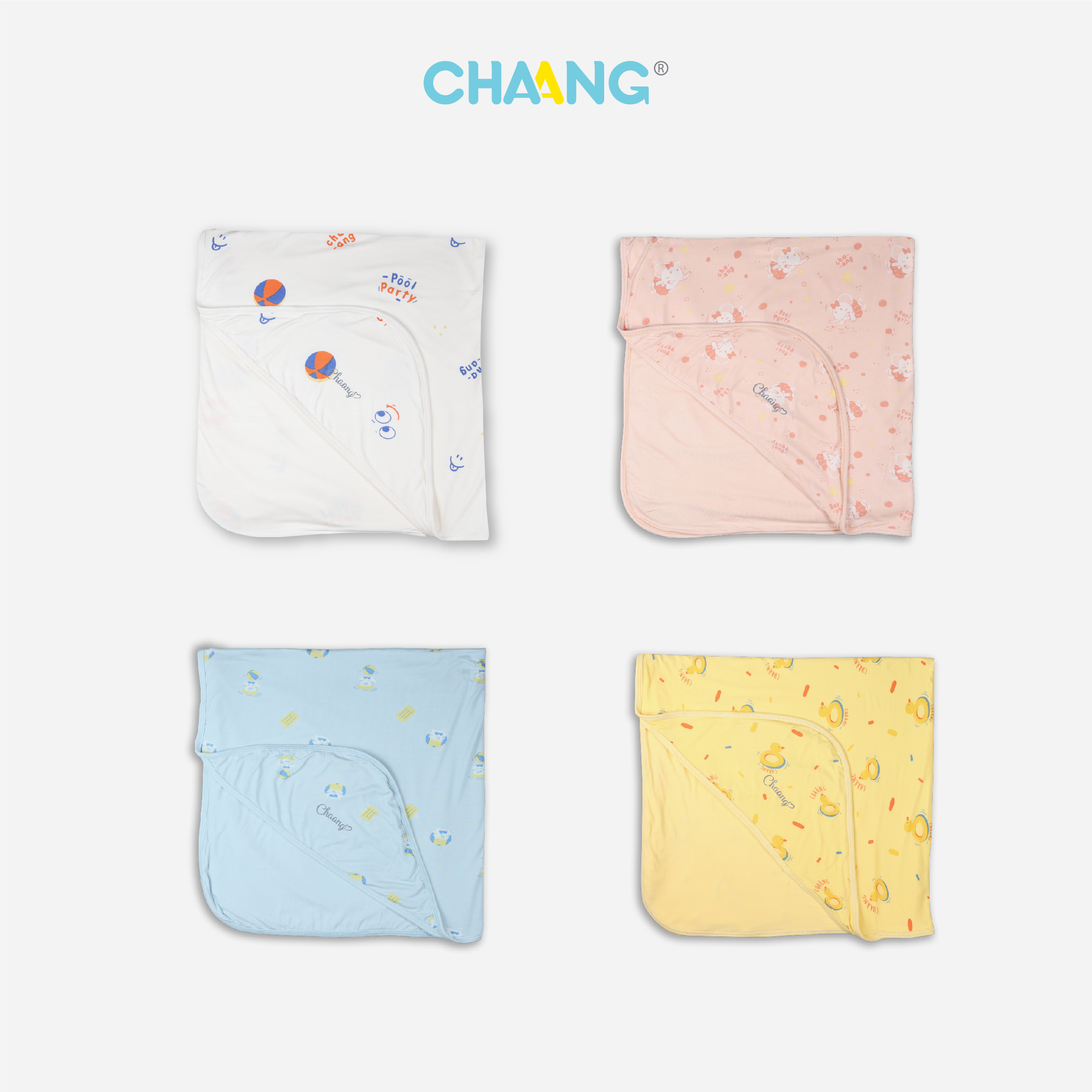CHAANG Chăn ủ Warmme cho bé sơ sinh Pool CHAANG