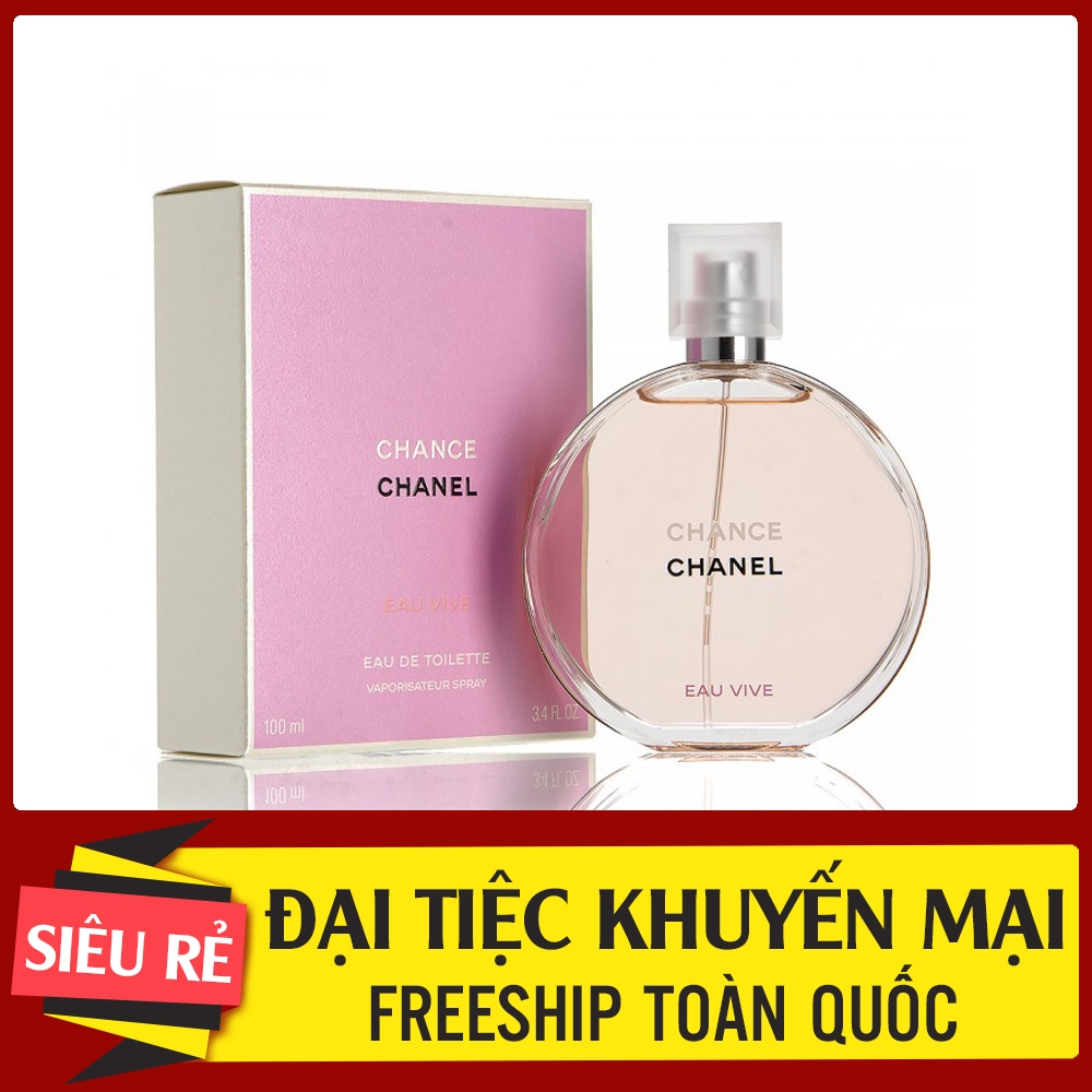 Nước Hoa Nữ Chance Eau Tendre 100ml - Trẻ TrungTươi Tắn Năng Động Cute