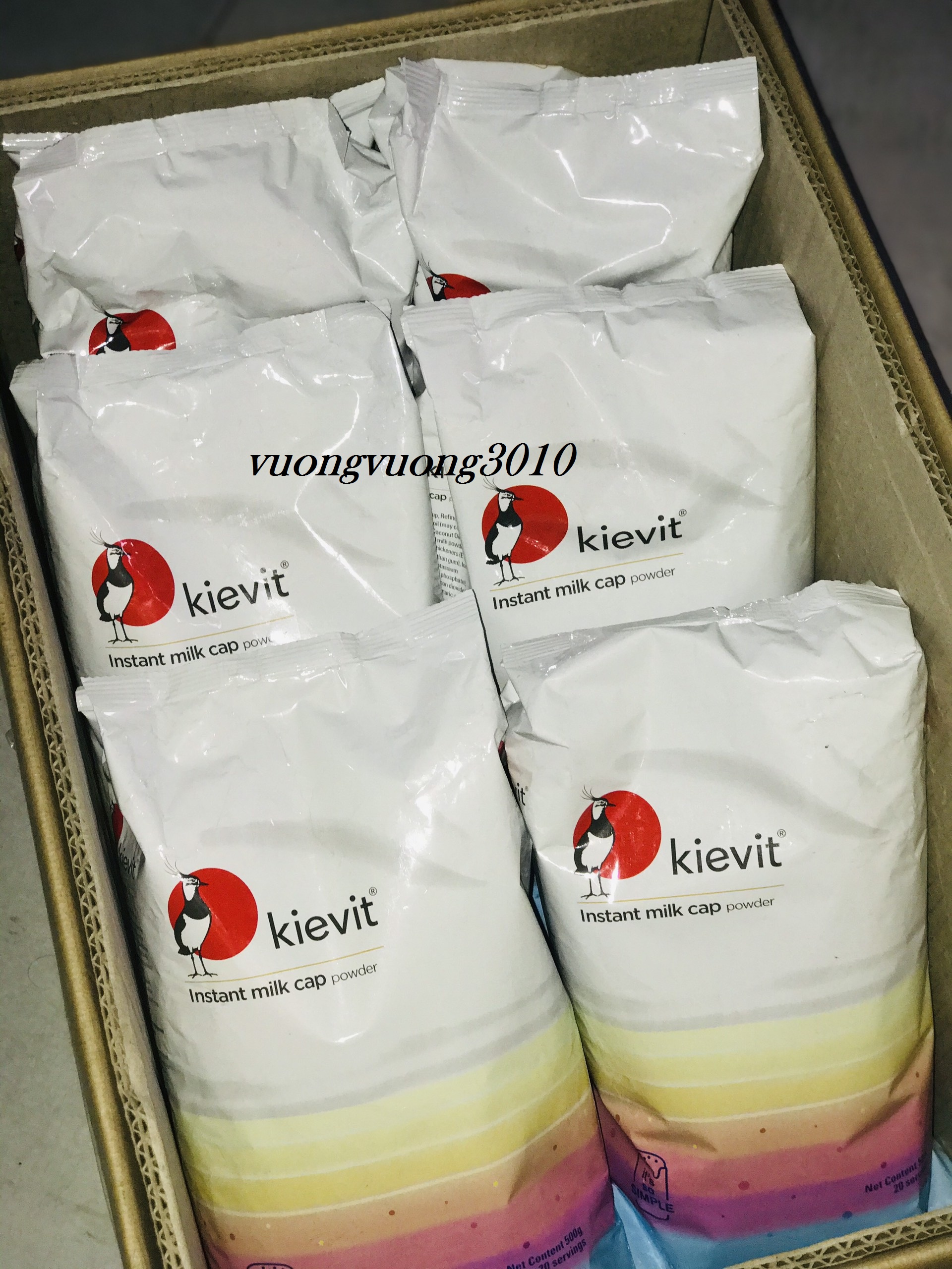 Bột Milk Foam váng sữa kem mặn nguyên vị Kievit dạng gói 500g Philippines