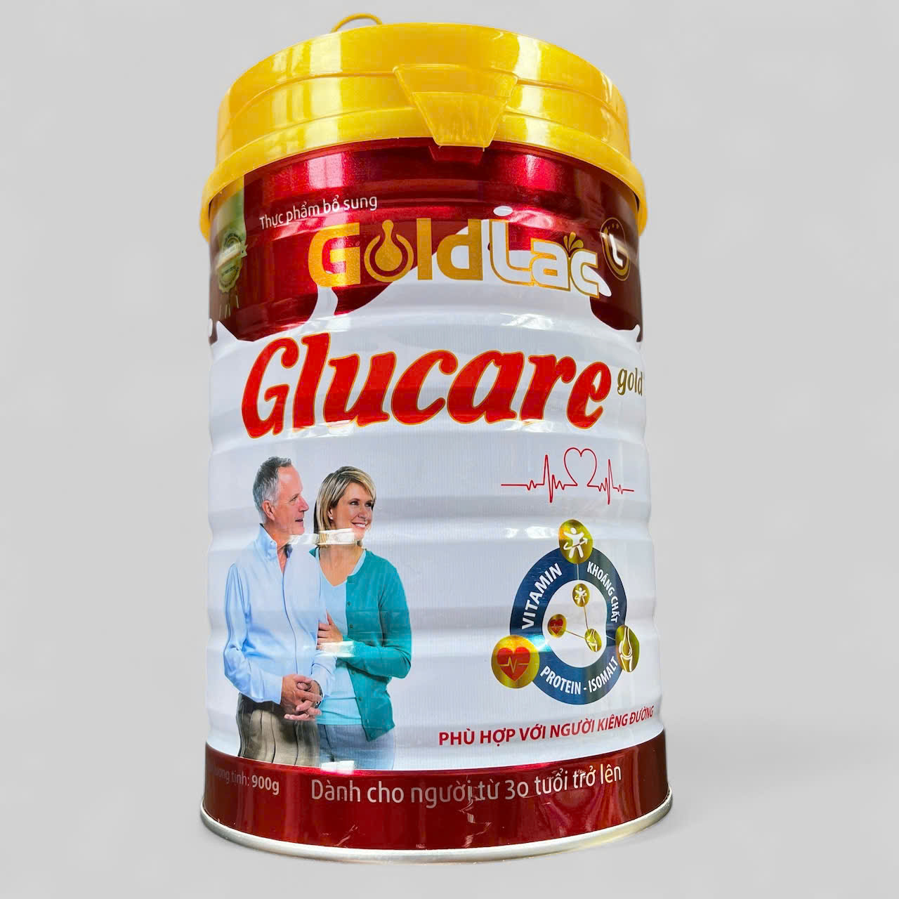 SỮA TIỂU ĐƯỜNG GOLDLAC GLUCARE 900G - Dành cho người tiểu đường tim mạch