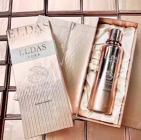 Serum Tế Bào Gốc Eldas Aura Shine Gold Pearl Premium (chai 100ml)