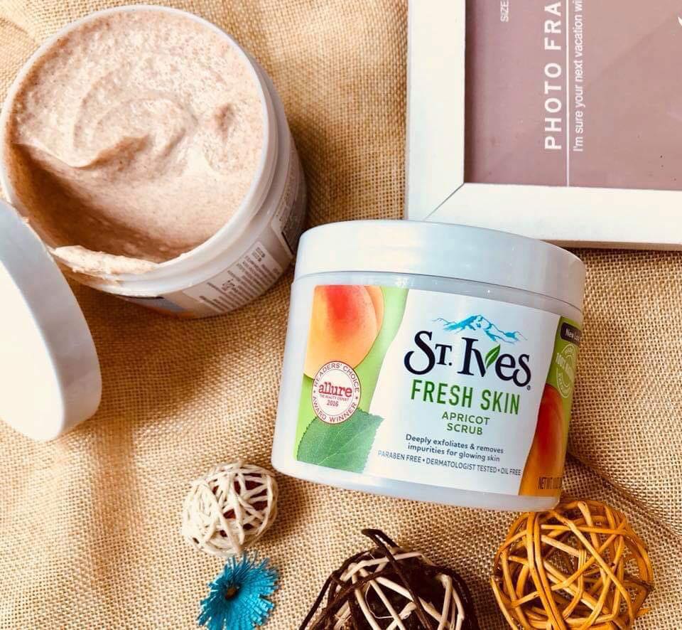 Tẩy da chết body hũ St.ives Mỹ 283g