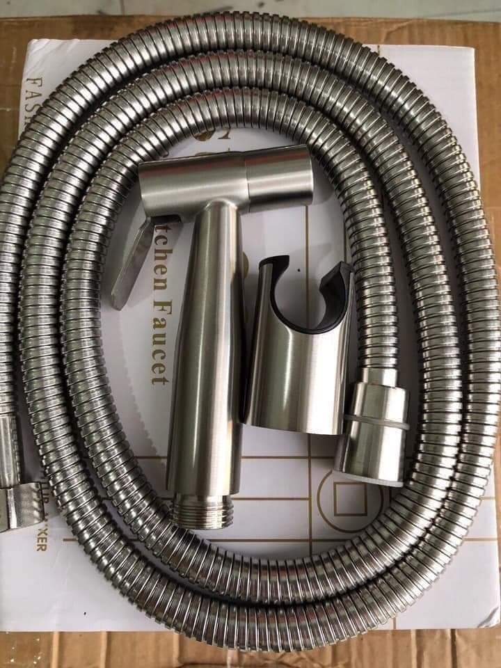 Vòi xịt vệ sinh inox 304vòi xịt vệ sinh vòi xịt bồn cầu vòi xịt vệ sinh tăng áp