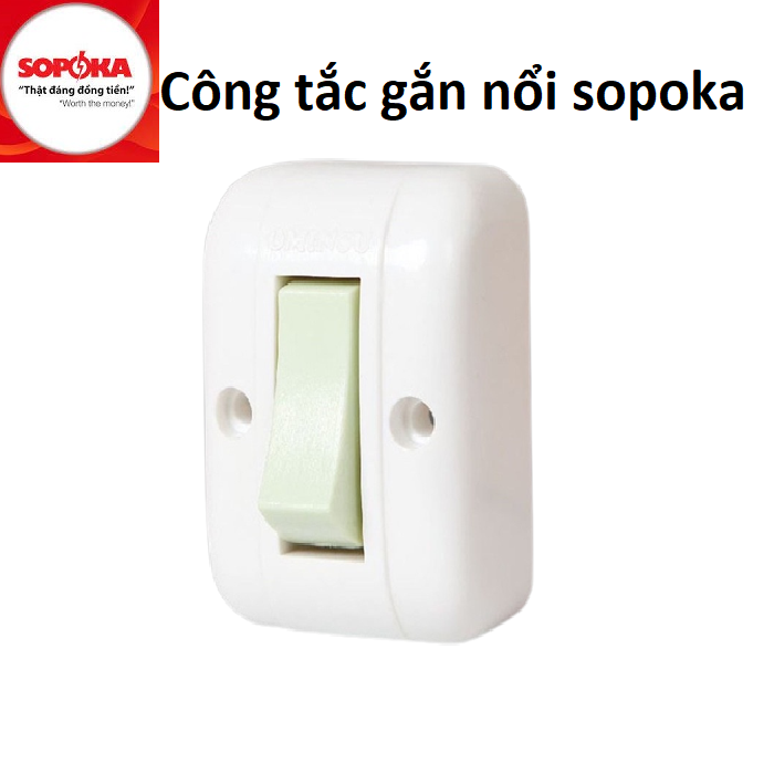 Công tắc điện gắn nổi - gắn táp lo sopoka