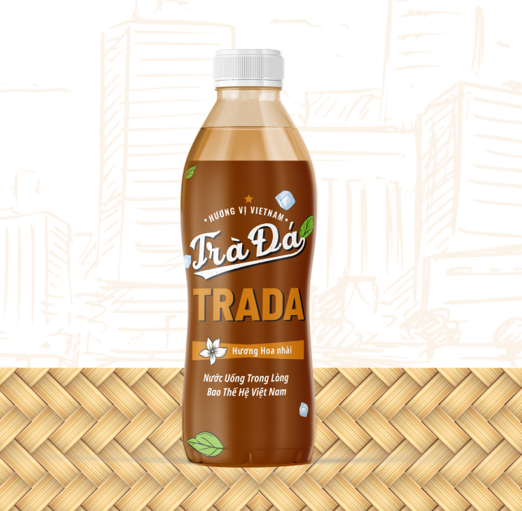 Trà Đá Đóng Chai TRADA (1 chai 500ml)