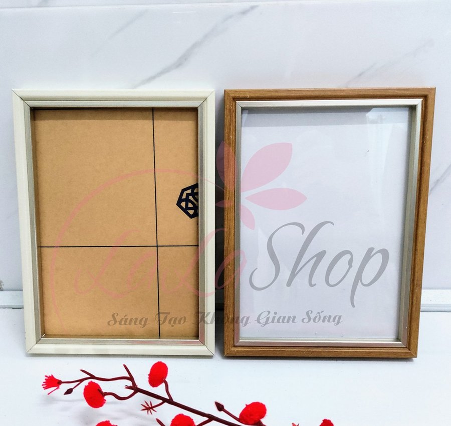Khung ảnh để bàn decor Khung ảnh vân gỗ trang trí khung ảnh gia đình ảnh cưới khung ảnh để bàn giá rẻ