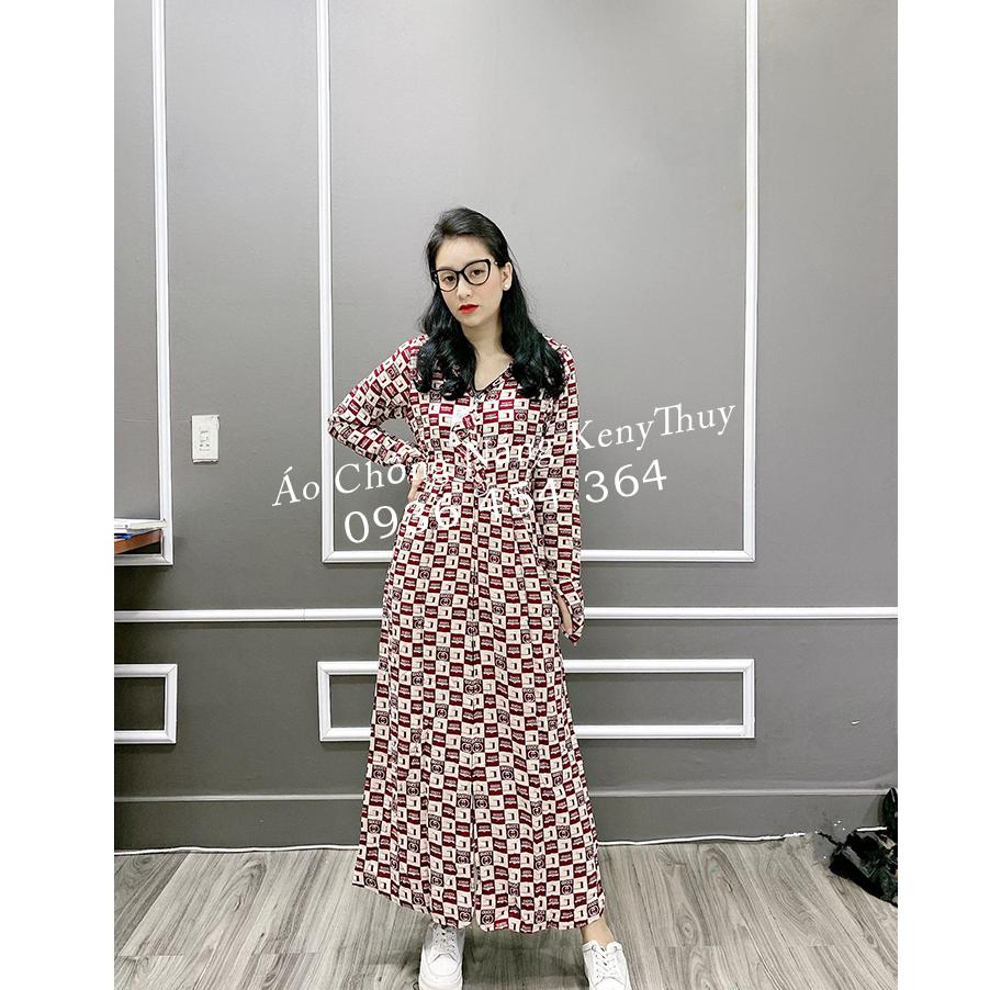 Váy áo chống nắng toàn thân 3 lớp vải lanh nhung Nhật chùm kín chân - vay ao chong nang toan than 3 lop dai kin chan